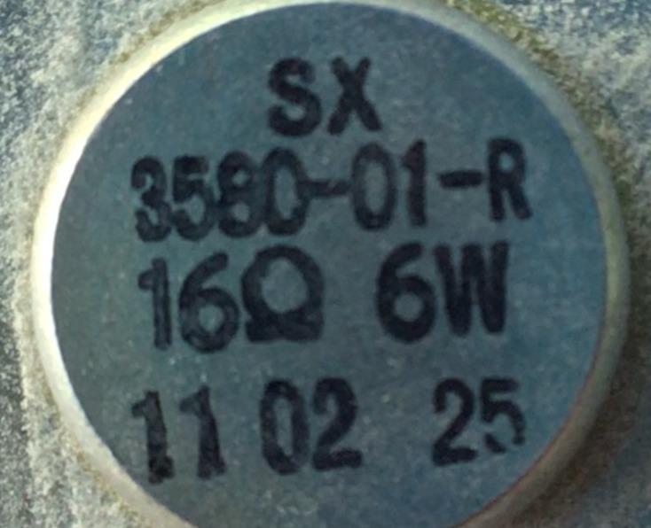 KIT DE  BOCINAS PARA TV INSIGNIA ( 2 PZ ) / NUMERO DE PARTE 3580-01-R / 16Ω 6W / MODELO NS-17E720A12	 - Imagen 2